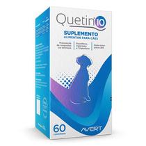 Suplemento Quetin 10 Para Cães Avert C/ 60 Comprimidos Suplemento Quetin 10 Para Cães Avert C/ 60 Comprimidos