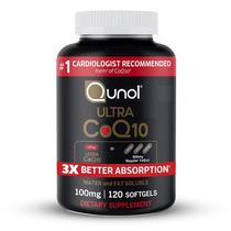 Suplemento Qunol CoQ10 100mg - 120 Softgels Ultra