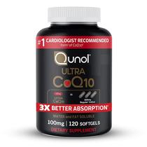 Suplemento Qunol CoQ10 100mg Softgels Ultra 120 unidades Suplemento Qunol CoQ10 100mg Softgels Ultra 120 unidades