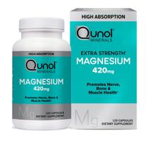Suplemento Qunol - Glicinato de Magnésio (420mg, 120 Cápsulas) Suplemento Qunol - Glicinato de Magnésio (420mg, 120 Cápsulas)