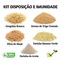 Suplemento/Ração Humana Dopamina Energia Natural Fibra da Maçã - 2kg