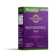 Suplemento Radiance Resveratrol 165mg 30 Cápsulas - Bionatus