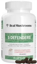 Suplemento Real Mushrooms (5 cápsulas Defenders, 90% vegano) Suplemento Real Mushrooms (5 cápsulas Defenders, 90% vegano)