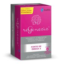 Suplemento ReGenesis Ômega 3 60 Capsulas Gelatinosas Moles