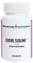Suplemento Relentless Improvement Iodine Sublime 12,5 mg 200 cápsulas Suplemento Relentless Improvement Iodine Sublime 12,5 mg 200 cápsulas
