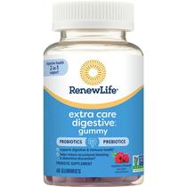 Suplemento Renew Life Extra Care Digestive Gummies 48 quilates Suplemento Renew Life Extra Care Digestive Gummies 48 quilates