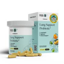 Suplemento ResBiotic ResB Lung Support Probiotic 60 cápsulas Suplemento ResBiotic ResB Lung Support Probiotic 60 cápsulas