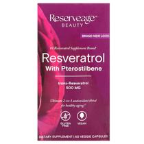 Suplemento Reserveage Beauty Resveratrol 500 mg com pterostilbeno