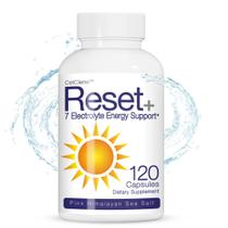 Suplemento Reset+ 7 eletrólitos de energia com vitaminas B 72 minerais