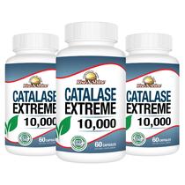 Suplemento Rise-N-Shine Catalase Extreme 10.000 180 cápsulas x3 Suplemento Rise-N-Shine Catalase Extreme 10.000 180 cápsulas x3