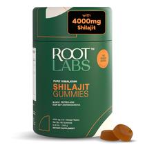 Suplemento ROOT LABS Shilajit Gummies 4000 mg com Ashwagandha