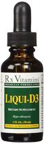 Suplemento Rx Vitamins Liqui-d3 2000 UI 30 ml (pacote com 1)