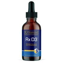 Suplemento Rx Vitamins Rx D3 Liquid D3 Drops para cães e gatos