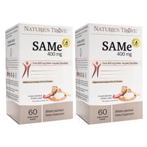 Suplemento SAM-e 400mg Nature's Trove - 120 Comprimidos (2 Frascos com 60) Suplemento SAM-e 400mg Nature's Trove - 120 Comprimidos (2 Frascos com 60)