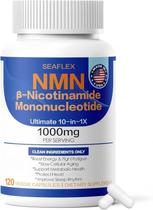 Suplemento SEAFLEX NMN 1000 mg 10 em 1 NAD+ 120 cápsulas Suplemento SEAFLEX NMN 1000 mg 10 em 1 NAD+ 120 cápsulas