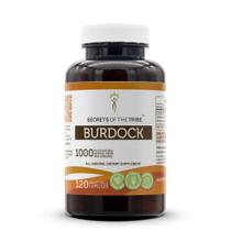 Suplemento Secrets of the Tribe Burdock 120 cápsulas 1000 mg Suplemento Secrets of the Tribe Burdock 120 cápsulas 1000 mg