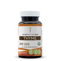 Suplemento Secrets of the Tribe Thyme Organic 60 cápsulas Suplemento Secrets of the Tribe Thyme Organic 60 cápsulas