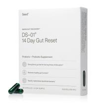 Suplemento Seed DS-01 14 dias, probiótico prebiótico Gut Reset, 28 cápsulas