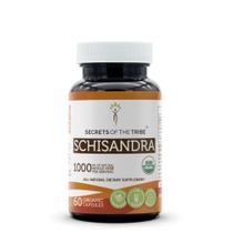 Suplemento Segredos da Tribo Schisandra 60 cápsulas 1000mg Suplemento Segredos da Tribo Schisandra 60 cápsulas 1000mg
