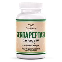 Suplemento Serrapeptase Double Wood - 240.000 SPU - Máxima Potência