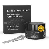 Suplemento Shilajit Puro do Himalaia Life & Pursuits - 30ml