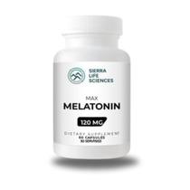 Suplemento SIERRA LIFE SCIENCES Melatonina Max 120 mg 60 cápsulas