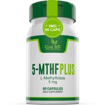 Suplemento Simlike Active Folate (5-MTHF) com complexo B 60 cápsulas Suplemento Simlike Active Folate (5-MTHF) com complexo B 60 cápsulas