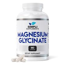 Suplemento Simpli Supplements Magnésio Glicinato 400mg Suplemento Simpli Supplements Magnésio Glicinato 400mg