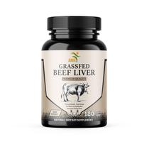 Suplemento SMSHealthProducts.com Fígado bovino dessecado alimentado com capim