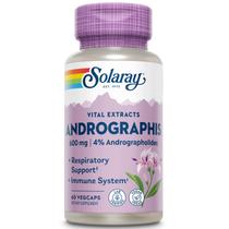 Suplemento Solaray Andrographis Aerial Extract 600mg Suplemento Solaray Andrographis Aerial Extract 600mg