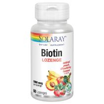 Suplemento SOLARAY Biotina 5000mcg Pastilhas 60 unidades