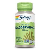 Suplemento SOLARAY Bladderwrack em cápsulas de 580 mg com iodo
