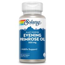 Suplemento Solaray de óleo de onagra de alta potência 500 mg Suplemento Solaray de óleo de onagra de alta potência 500 mg
