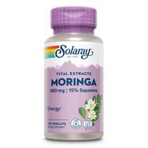 Suplemento SOLARAY Extrato de Folha de Moringa 450 mg 60 cápsulas vegetais