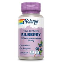 Suplemento SOLARAY: extrato de mirtilo, 60 mg, 120 cápsulas vegetais Suplemento SOLARAY: extrato de mirtilo, 60 mg, 120 cápsulas vegetais