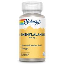 Suplemento SOLARAY L-Fenilalanina 500 mg 60 cápsulas vegetais Suplemento SOLARAY L-Fenilalanina 500 mg 60 cápsulas vegetais