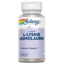 Suplemento SOLARAY L-Lisina Monolaurina Immune Support 500 mg Suplemento SOLARAY L-Lisina Monolaurina Immune Support 500 mg