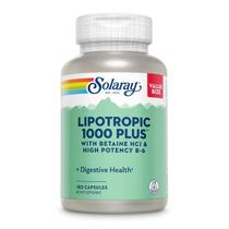 Suplemento SOLARAY Lipotropic 1000 Plus 180 cápsulas