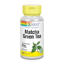 Suplemento SOLARAY Matcha, chá verde, 300 mg, 100 cápsulas vegetais Suplemento SOLARAY Matcha, chá verde, 300 mg, 100 cápsulas vegetais