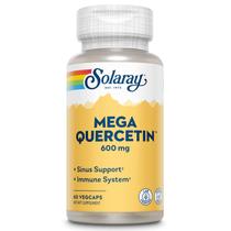 Suplemento Solaray Mega Quercetina 600mg com Bromelaína e Vitamina C Suplemento Solaray Mega Quercetina 600mg com Bromelaína e Vitamina C