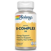 Suplemento Solaray Metil B-Complex 50 mg 60 cápsulas