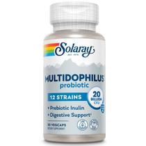 Suplemento SOLARAY Multidophilus 12 Strap Probiotic 20B CFU