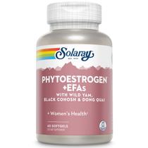 Suplemento Solaray PhytoEstrogen Plus EFAs Menopause 60 ct