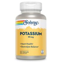 Suplemento SOLARAY Potassium 99mg Fluid Electrolyte Balance