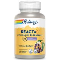 Suplemento Solaray Reacta-C - 500mg de Vitamina C + 200mg de Sabugueiro Suplemento Solaray Reacta-C - 500mg de Vitamina C + 200mg de Sabugueiro