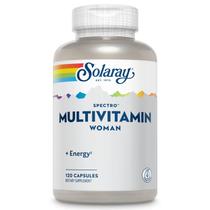 Suplemento Solaray Spectro Multivitamínico 120 comprimidos para mulher