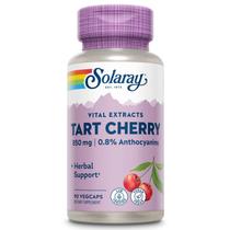 Suplemento Solaray Tart, extrato de cereja, 425 mg, 90 cápsulas vegetais Suplemento Solaray Tart, extrato de cereja, 425 mg, 90 cápsulas vegetais