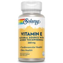 Suplemento SOLARAY Vitamina E D-alfa tocoferol 268 mg (400 UI)