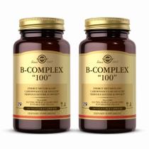 Suplemento Solgar B-Complex 100 100 cápsulas vegetais x2 Suplemento Solgar B-Complex 100 100 cápsulas vegetais x2