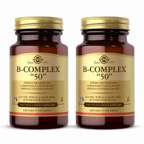 Suplemento Solgar B-Complex 50 200 cápsulas veganas